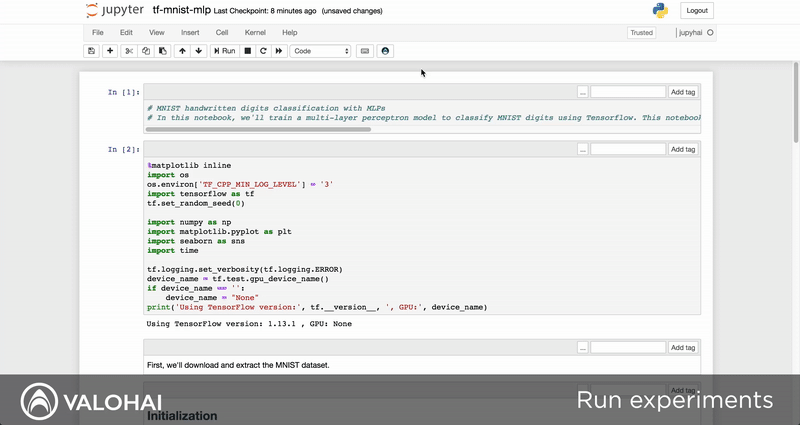 Run notebook machine learning experiments on cloud